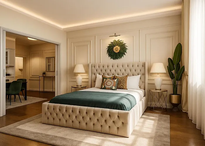 Qult - Golden Nest Apartment Bukarest